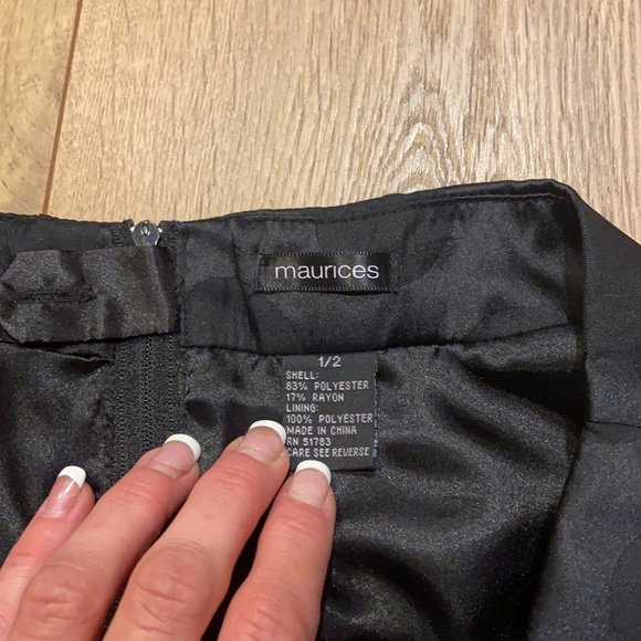 Satin polka dot skirt - Picture 2 of 6